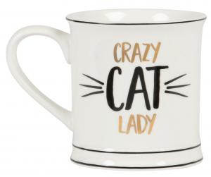 Mugg "Crazy Cat Lady"