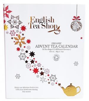 Te-Adventskalender Ekologisk (Vit förp.) - English Tea Shop